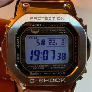 Casio G-Shock GMW-B5000D-1ER 49.5mm Stainless steel Black