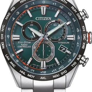 Citizen Eco-Drive CB5946-82X 43mm Titanium Green