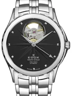 Edox 85013-3-NIN 33mm Stainless steel Black