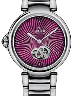 Edox 85025-3M-ROIN 33mm Stainless steel Purple