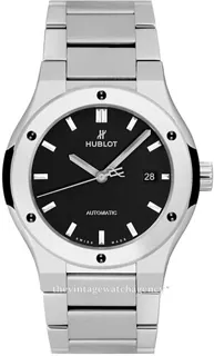 Hublot Classic Fusion 45, 42, 38, 33  548.NX.1170.NX 42mm Titanium Black