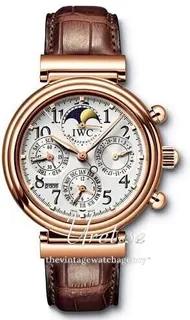 IWC Da Vinci IW375811 41mm Red gold Silver