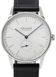 NOMOS Orion 384 38mm Stainless steel White