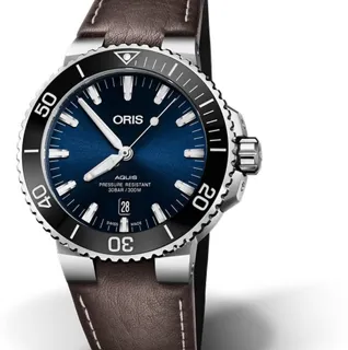 Oris Aquis 01 733 7730 4135-07 5 24 10EB 43.5mm Stainless steel Blue