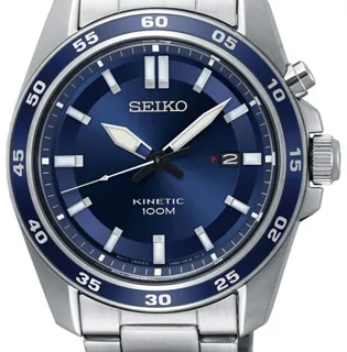 Seiko Kinetic SKA783P1 42mm Stainless steel Blue