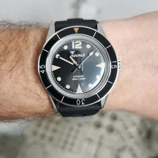 Squale 40mm Black