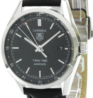 TAG Heuer Carrera Calibre 7 WV2115 39mm Stainless steel Black