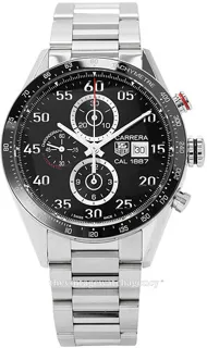 TAG Heuer Carrera CAR2A10.BA0799 43mm Ceramic and Stainless steel Black