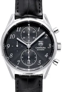 TAG Heuer Carrera CAS2110.FC6266 41mm Stainless steel Black