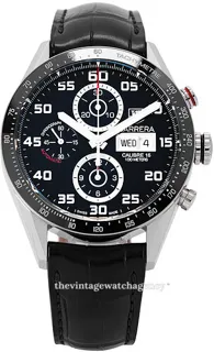 TAG Heuer Carrera CV2A1R.FC6235 43mm Ceramic and Stainless steel Black