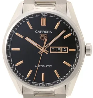 TAG Heuer Carrera WBN2013.BA0640 41mm Stainless steel Black