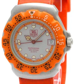 TAG Heuer Formula 1 373.513 34mm Stainless steel Orange