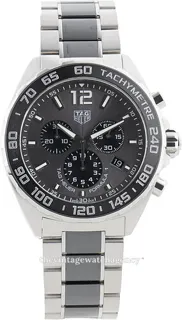 TAG Heuer Formula 1 cau1115.ba0869 42mm Ceramic and Stainless steel Black