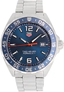 TAG Heuer Formula 1 WAZ1010 43mm Stainless steel Blue