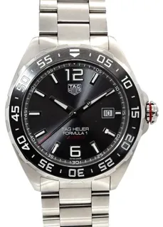 TAG Heuer Formula 1 WAZ2011.BA0842 43mm Ceramic and Stainless steel Gray