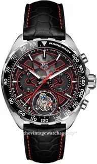 TAG Heuer Formula 1 CAZ5080.FC6517 45mm brushed/polished titanium Black