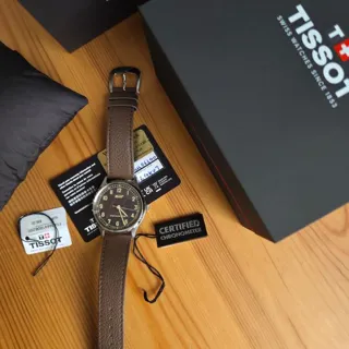 Tissot Heritage T142.464.16.062.00 39mm Stainless steel Gray