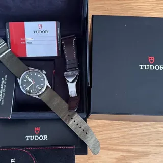 Tudor Heritage Ranger 79910-0003 41mm Stainless steel Black