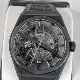 Zenith Defy 49.9000.670/77.R782 41mm Ceramic Gray