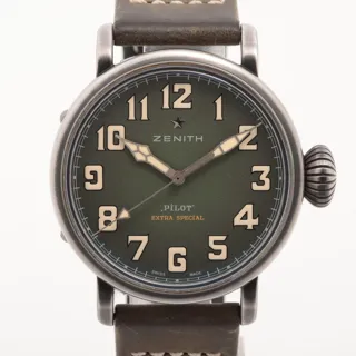 Zenith Pilot Type 20 Extra Special 11.1943.679 40mm Green