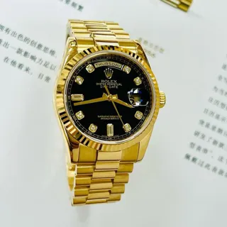 Rolex Day-Date 36 118238 36mm Black