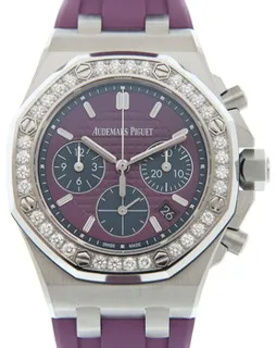 Audemars Piguet Royal Oak Offshore 26231ST.ZZ.D075CA.01 Stainless steel Purple