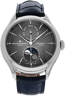 Baume & Mercier Clifton 10548 42mm Stainless steel Gray