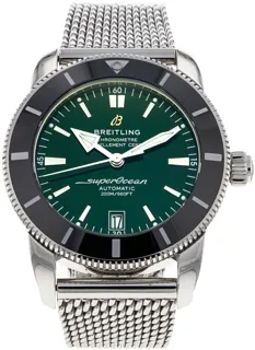 Breitling superoc AB2010 42mm Stainless steel Green