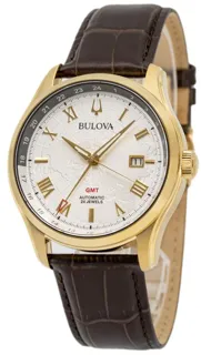 Bulova Wilton GMT 97B210 Yellow gold and Stainless steel