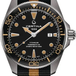 Certina DS Action C032.607.48.051.00 43mm Titanium Black