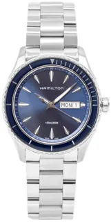 Hamilton Jazzmaster Seaview H37551141 Stainless steel Blue