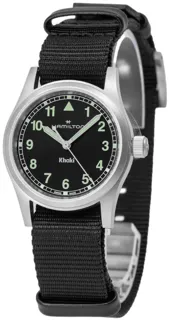 Hamilton Khaki Field H69301430 Stainless steel Black