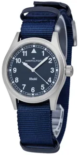 Hamilton Khaki Field H69401940 Stainless steel blue