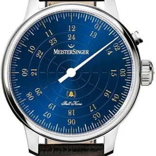 MeisterSinger BHO918G 43mm Stainless steel Blue