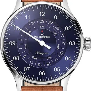 MeisterSinger Pangaea PDD908 40mm Stainless steel Blue