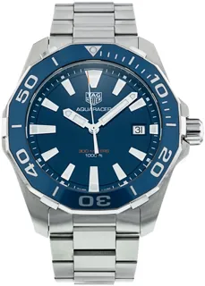 TAG Heuer Aquaracer 300M WAY111C.BA0928 Stainless steel Blue