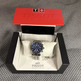 Tissot PRC 200 T461 40mm Stainless steel Blue