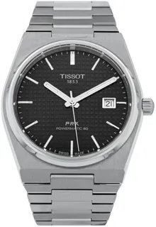 Tissot PRX T1374071105100 40mm Stainless steel Black