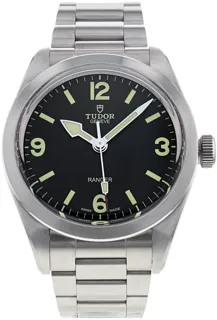 Tudor Ranger M79950-0001 39mm Stainless steel Black