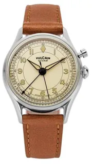 Vulcain Cricket 100268B77.BAC207 39mm Stainless steel Champagne