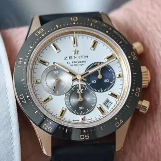 Zenith Chronomaster Sport 18.3100.3600/69.R951 41mm Rose gold White