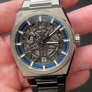 Zenith Defy 95.9000.670/78.M9000 41mm Titanium Skeletonized