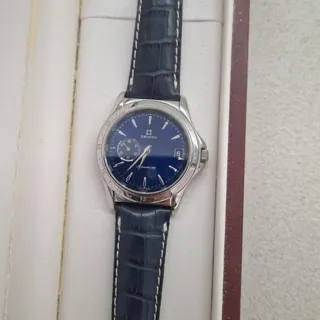 Zenith Elite Dual Time 90/01 0030.682 39mm Stainless steel Blue