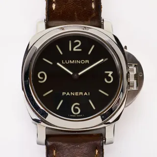 Panerai Luminor PAM 00112 Stainless steel Black