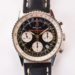 Breitling Navitimer A23322 42mm Stainless steel Black and Silver