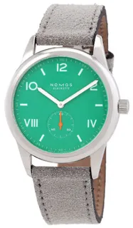 NOMOS Club Campus 726.GB Stainless steel Green