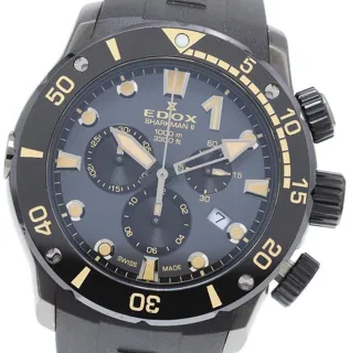 Edox 10234 46mm Stainless steel Gray