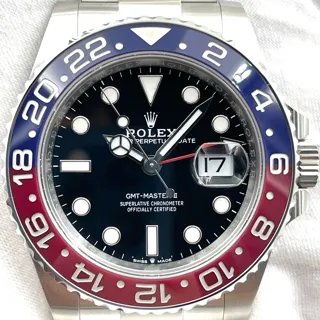 Rolex GMT-Master II 126710BLRO-0002 40mm Stainless steel Black