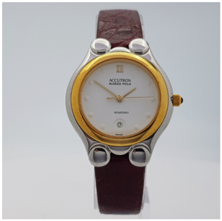 Bulova Accutron BUL1 Yellow gold and Stainless steel White