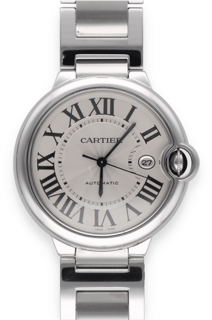 Cartier Ballon Bleu 3001 Stainless steel gray